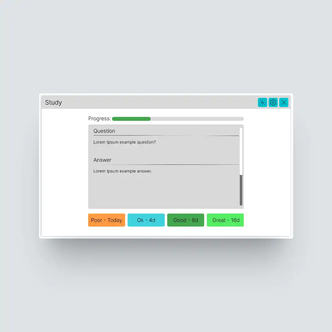 Image of BlocDoc Stage 1 Mockup of the study feature